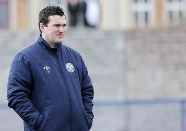 Limavady United manager Neill Mullan
