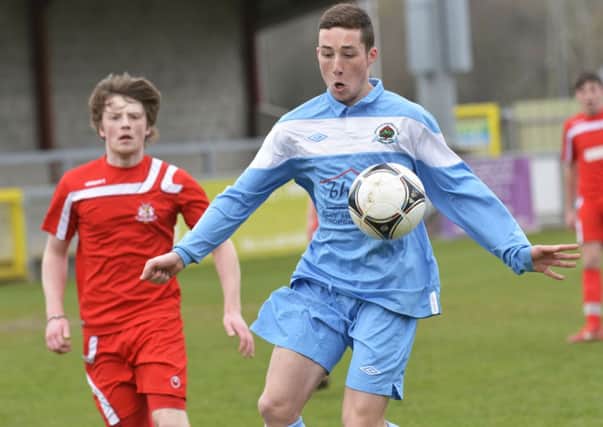 Institutes Jamie McIntyre is one of five Derry lads in todays Northern Ireland Schools U18 squad, who take on Wales.