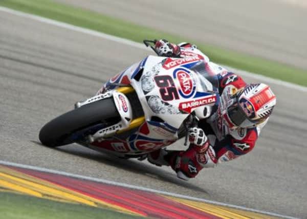 Rea in action at Aragon.