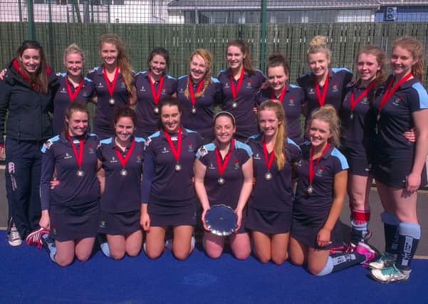 Lisnagarvey Ladies 2s, who won the Qualifying Plate with an impressive win over Dungannon Firsts.