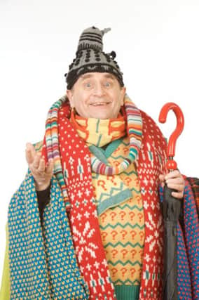 Actor and former Dr Who, Sylvester McCoy has taken time out of his busy schedule from filming the third Hobbit film to support the launch of Barnardos NI Great Winter Stock Appeal.