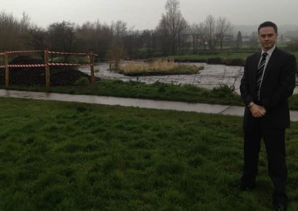 DUP MLA Paul Frew has welcomed improvement work on the Braid River in Broughshane.