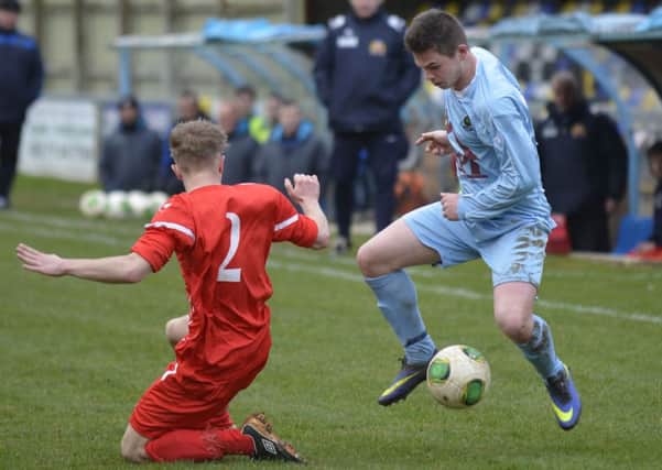 Institute's Micheal McCrudden could play a big role at Carrick Rangers tonight.
