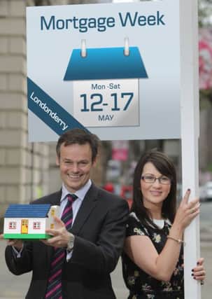 Tony Wilcox, Danske Managing Director Personal Banking and Louise Reith, Mortgage Consultant.