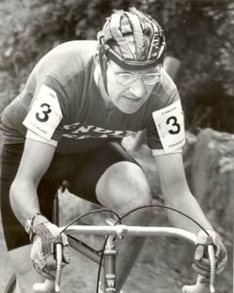 Ballymena cyclist Billy Kerr, pictured here during the 1981 Tour of Ireland, features in a new book entitled Recycled Memories.
