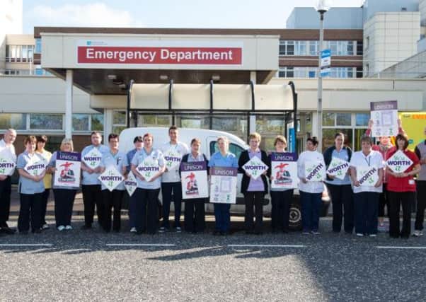 Staff at Craigavon Hospital