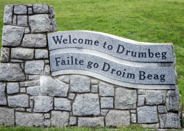 The entrance to Drumbeg.