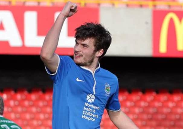Linfield's out of contract midfielder Philip Lowry could be on his way to the Brandywell. Picture by Brian Little/Presseye