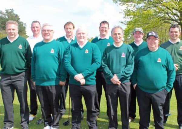 The Lurgan Ulster Four team which lost to Edenmore over two legs by one shot.
