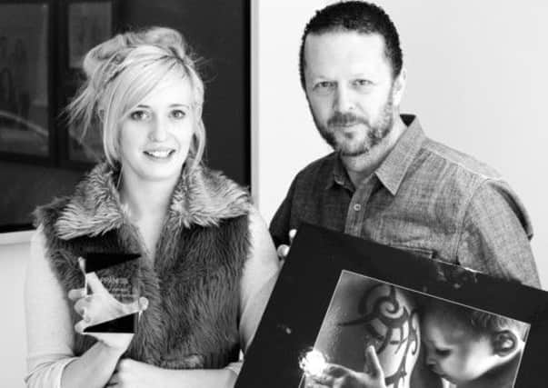Kat Curran with Ciaran O'Neill NI Family Portrait Photographer of the Year 2014