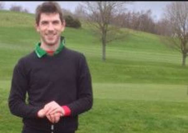 John Holmes winner of the Easter Sunday Club Stableford at Roe Park.