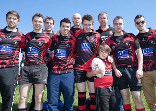 Carrick Warriors pictured at last year's Sevens tournament. Photo: Ronnie Moore.