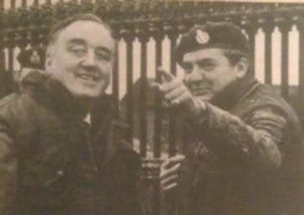 The first Northern Ireland Secretary of State Willie Whitelaw, with Major Edward Jones, on the Derry Walls on Saturday, April 1, 1972, on his first visit to Londonderry after the introduction of Direct Rule in 1972.
UKIP Vice-Chairman Neil Hamilton says he was in Londonderry on the day Direct Rule was imposed.