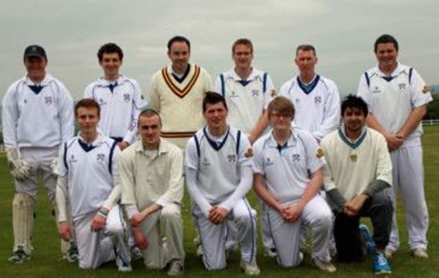 Coleraine Thirds pictured before their game.