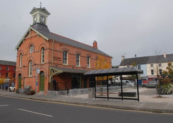 The new renovated Dromore Town Hall.  INBL40-DROTOWN2