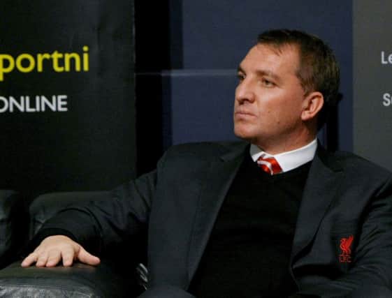 Liverpoool boss Brendan Rodgers. Photo: Presseye