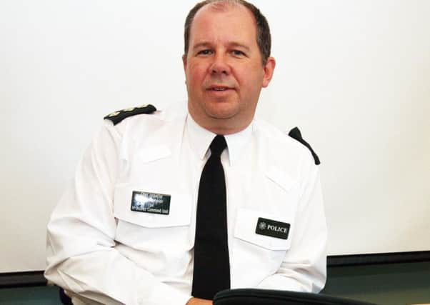 Chief Inspector Nicky Thompson, of Coleraine PSNI.PICTURE MARK JAMIESON.