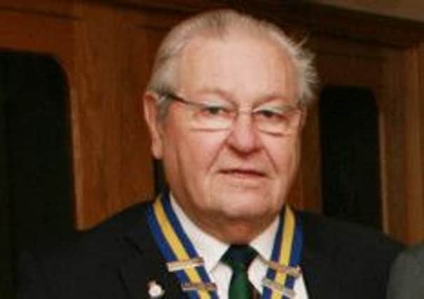 Alan Hamilton, chairman of Carrickfergus Royal British Legion.