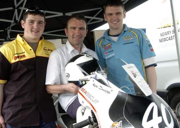 PACEMAKER BELFAST, 9/5/2006:  Robert Dunlop is the most successful rider in the history of the North West 200 with 14 wins and as he goes for win 15 in 2006 he will have strong competition from his own sons Michael and William.
PICTURE BY STEPHEN DAVISON