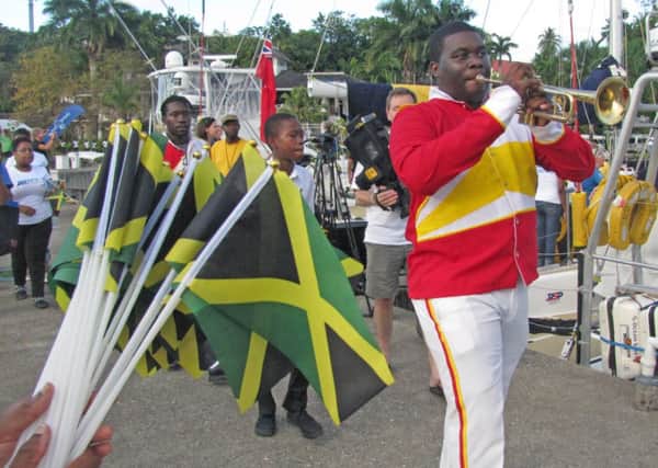 The Londonderry received a warm welcome in Jamaica after a disappointing leg from Panama.