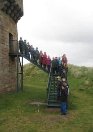 Pupils visited the historic Martello tower at Magilligan. Owen (Y6) liked learning about the history of the Martello Tower and how it was built to defend the Foyle from Napoleon.
