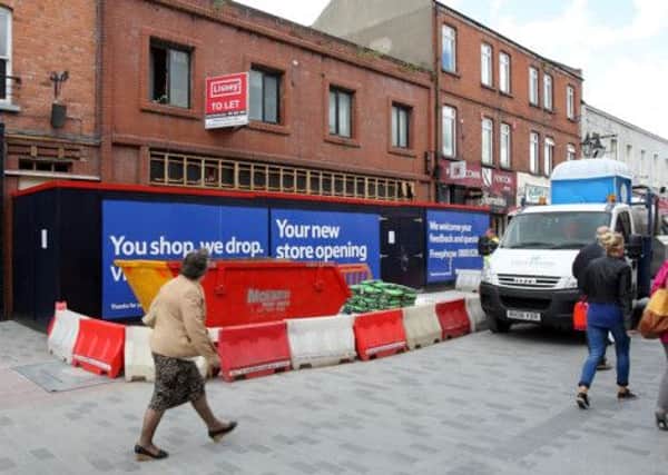 Work gets underway on a new Tesco store at Bow Street. US1421-552cd Picture: Cliff Donaldson