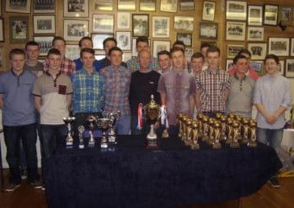 Southside Youths players and officials pictured at the club's prize night last week.
