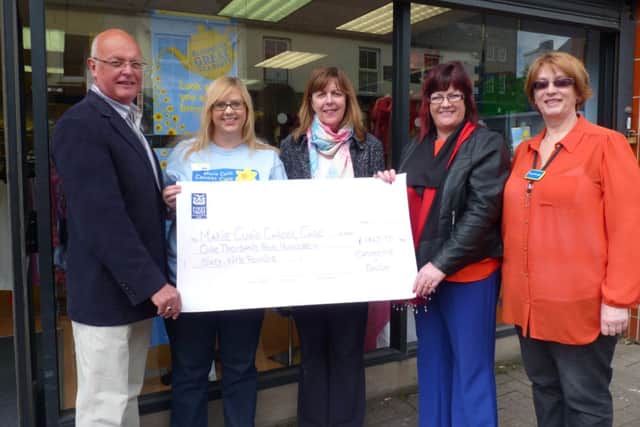 Catherine Sheehan and Paula Whyte held a coffee morning on Monday, May 5 in aid of Marie Curie Cancer Care.