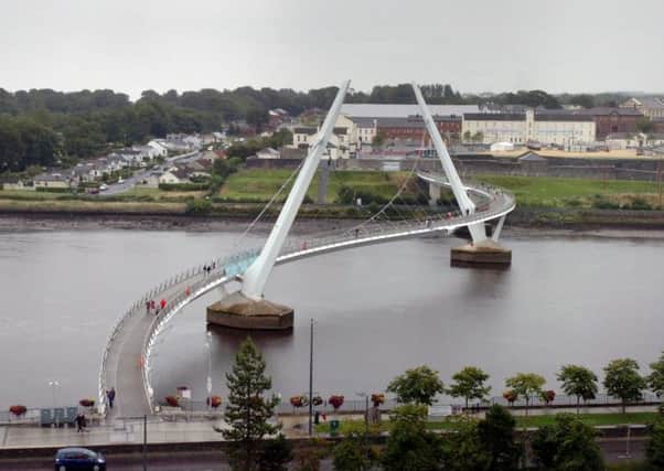 The Peace Bridge, Derry. (DER3413PG003)