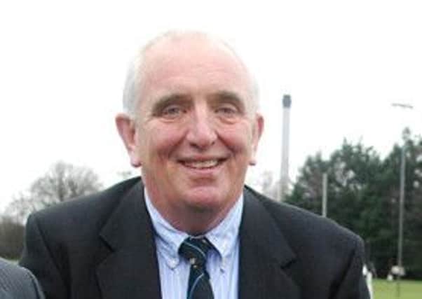 Tom Wiggins is the new chairman of Ballymena Rugby Club.