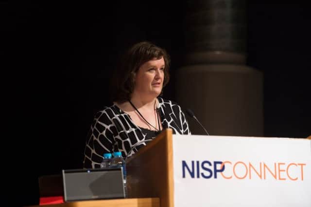 Julie Hart-Thompson, of Senshoe, impressed judges with her pitch and secured a place in the final of the Northern Ireland Science Park CONNECT INVENT 2014 competition. INCT 23-702-CON
