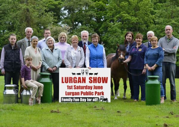 The Organising committee at the showgrounds preparing for the annual Lurgan Show to be held on 7th June. INLM2314-802con