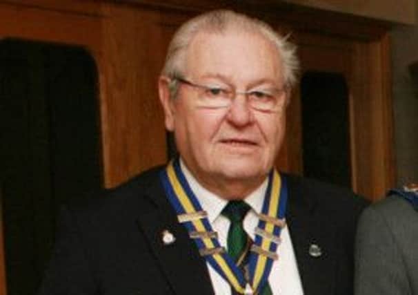 Alan Hamilton, chair of Carrickfergus Royal British Legion.
