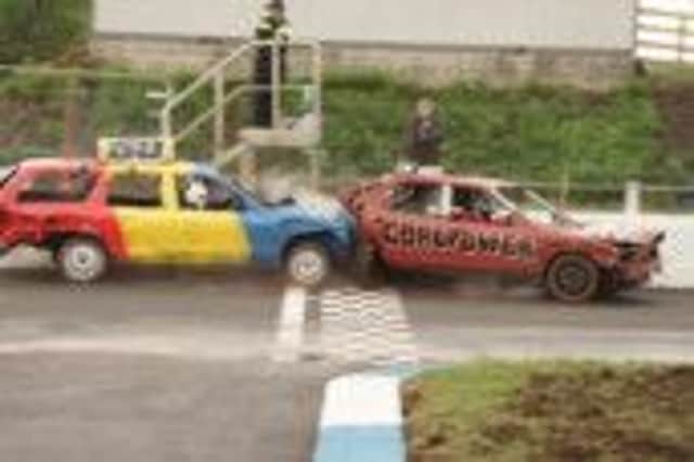 Action from the National Bangers race.