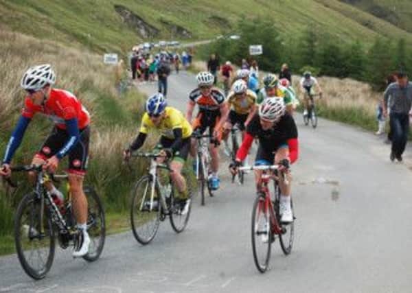 On the right is Ryan Orr in Donegal stage race