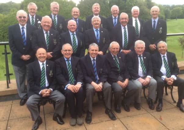 Dunmurry Golf Club Past Captain's who attended golf outing hosted by 2014 Captain Lawrence Patterson.