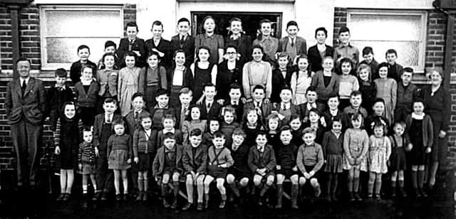 Tullymacarette Primary School (about 1951).