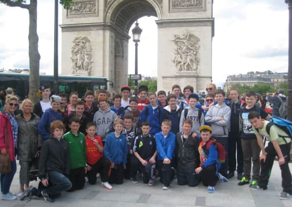31 pupils went to Paris on a trip supervised by Miss McAlinden, Miss McCartan, Miss McMinn, Mrs Armstrong and Ms McCann.