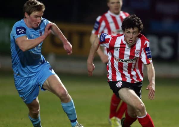 Derry City's Barry McNamee.