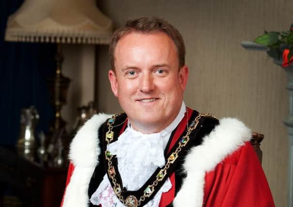 Craigavon's new Mayor Cllr Colin McCusker.