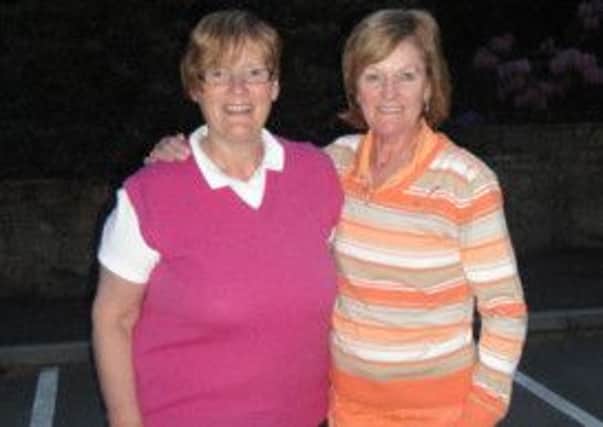 Foyle Lady Captain Denise Callan with Bring & Win Competition Winner Maureen Louden
