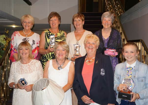 Faughan Valley Ladies Captain Marion Sayers pictured with prize winners from her Captain's Day, which took place at the course on Saturday.