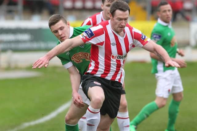 Derry City's Barry Molloy. Picture Margaret McLaughlin