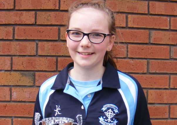 Dromore Ladies U13 Player of the Year Holly Hanna.