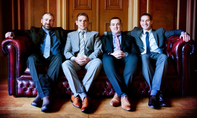 Pathway Quartet who are set to visit Ballymoney Church of God this weekend.INBM27-14S