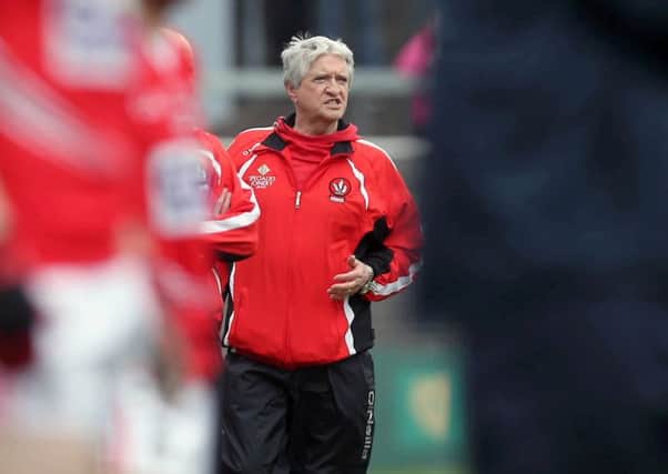 Derry manager Brian McIver
