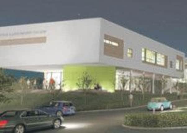 An artist's impression of what the new Foyle College building might look like.