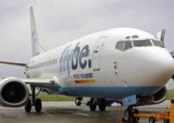 A 737 has been chartered for Glenavon by Flybe