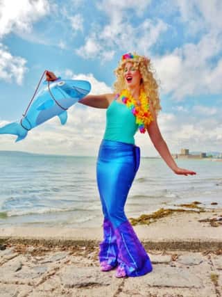 Miss Shell the Singing Mermaid who will be appearing at Ballycastle's Brighter Nights events. INBM28-14 S