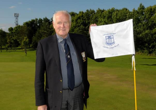Derek Taylor, Captain at Cairndhu Golf Club. INLT 27-247-AM